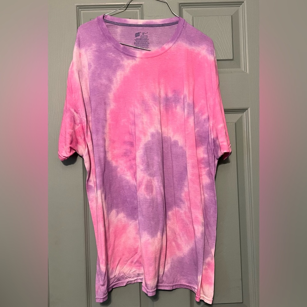 hand dyed tie dye tshirt